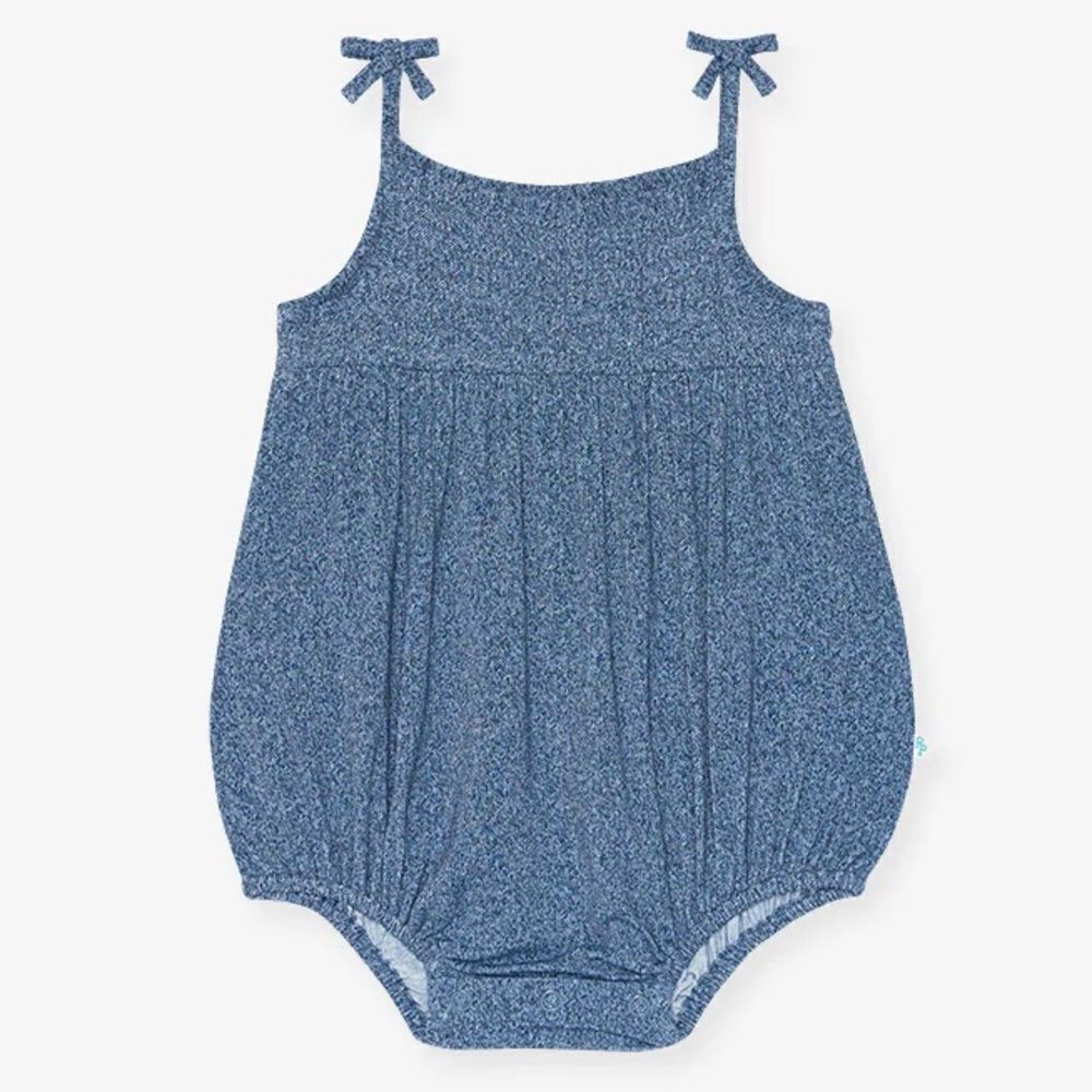 NWOT POSH PEANUT Sleeveless Smocked Bubble Romper